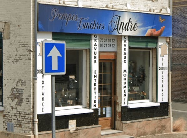 Photographie de la Pompes Funèbres André de La Fère