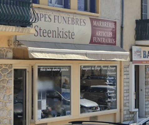 Photographie de la Pompes Funèbres et Marbrerie Steenkiste de Château-Arnoux-Saint-Auban