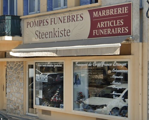 Photographie de la Pompes Funèbres et Marbrerie Steenkiste de Château-Arnoux-Saint-Auban