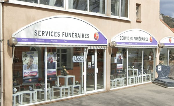 Photographie de la Pompes Funèbres Générales de Château-Arnoux-Saint-Auban