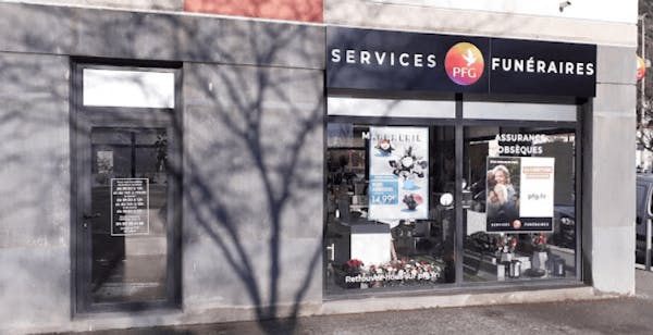 Photographie de la Pompes Funèbres Générales de Nice