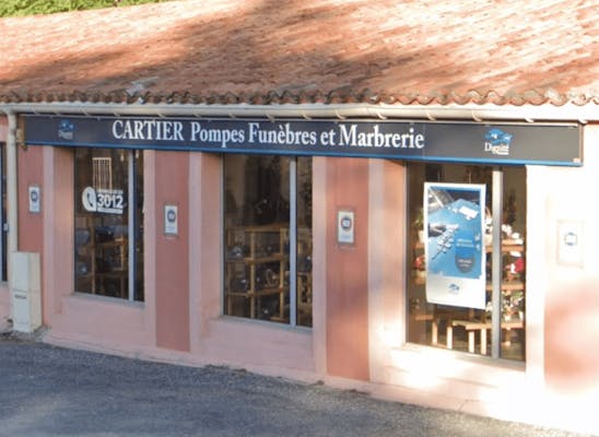 Photographie de la Pompes Funèbres et Marbrerie Cartier de Digne-les-Bains