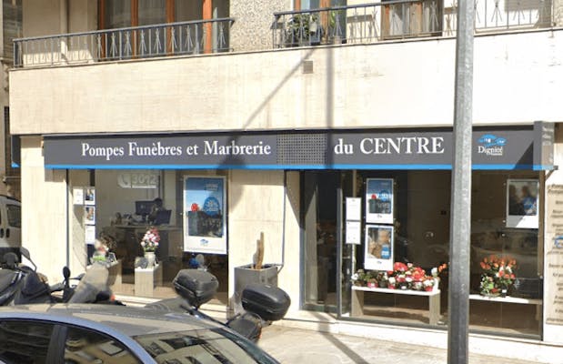 Photographie de la Pompes Funèbres et Marbrerie du Centre de Nice