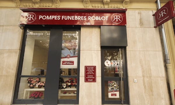 Photographie de la Pompes Funèbres ROBLOT de Nice