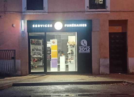 Photographie de la Pompes Funèbres Générales de Manosque