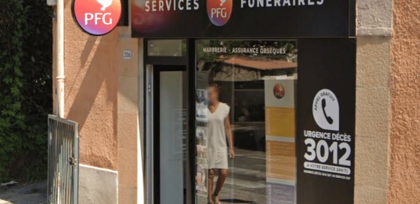 Photographie de la Pompes Funèbres Générales de Manosque