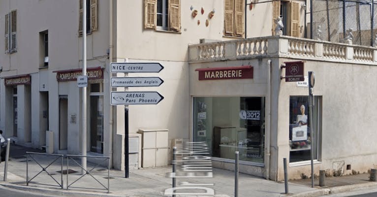 Photographie de la Pompes Funèbres Roblot de Nice