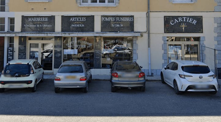 Photographie de la Pompes Funèbres et Marbrerie Cartier - Dignité Funéraire de Sisteron