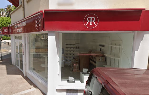 Photographie de la Pompes Funèbres ROBLOT de Vallauris 