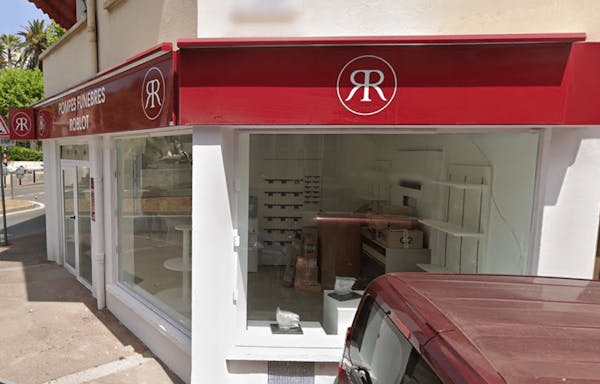 Photographie de la Pompes Funèbres ROBLOT de Vallauris 