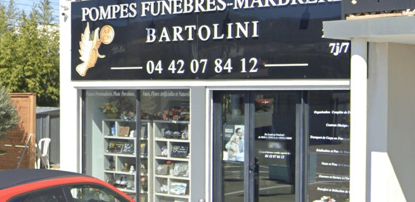 Photographie de la Pompes Funèbres et Marbrerie Bartolini de Châteauneuf-les-Martigues