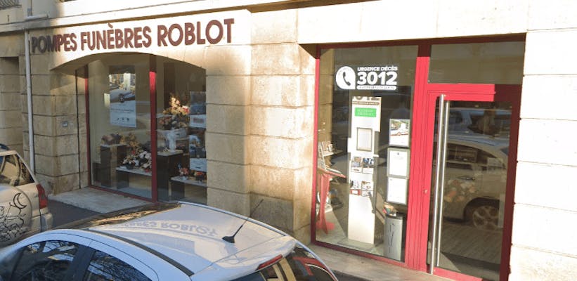 Photographie de la Pompes Funèbres ROBLOT d'Aubagne