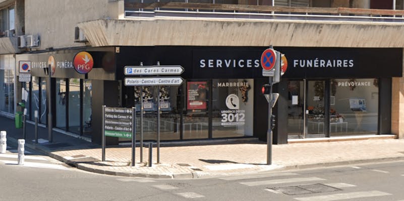 Photographie de la Pompes Funèbres Générales d'Istres