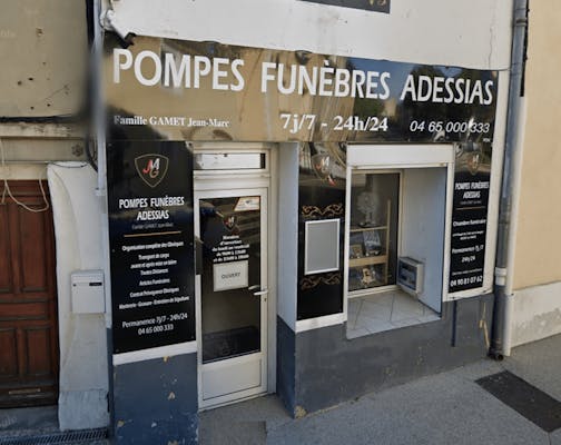 Photographie de la Pompes Funèbres Marbrerie Adessias de Saint-Saturnin-lès-Avignon