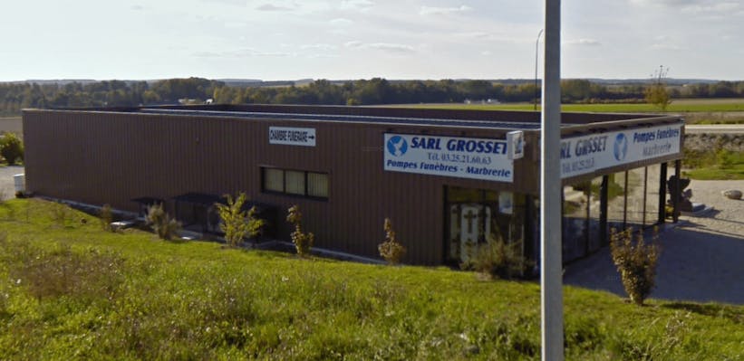 Photographie de la Pompes Funèbres Grosset de Marigny-le-Châtel