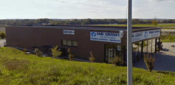 Photographie de la Pompes Funèbres Grosset de Marigny-le-Châtel