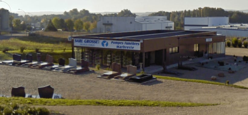 Photographie de la Pompes Funèbres Grosset de Marigny-le-Châtel