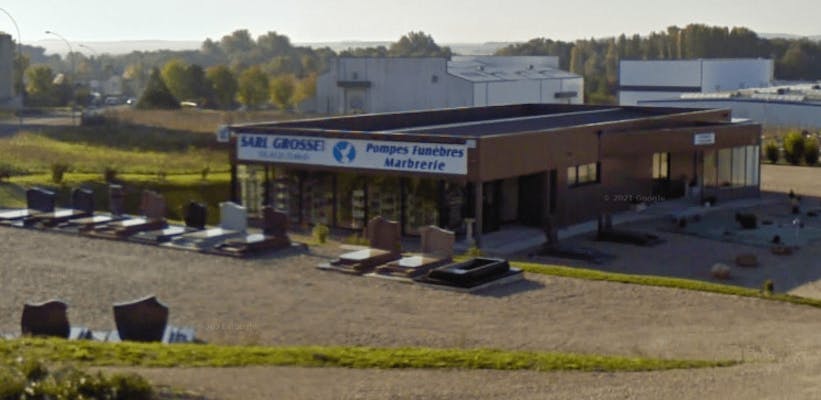 Photographie de la Pompes Funèbres Grosset de Marigny-le-Châtel