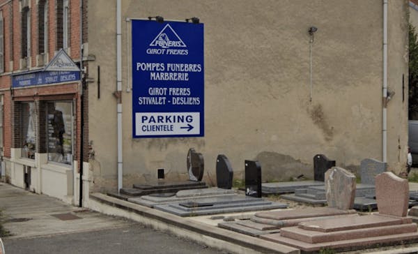 Photographie de la Pompes Funèbres et Marbreries Girot Frères de Romilly-sur-Seine