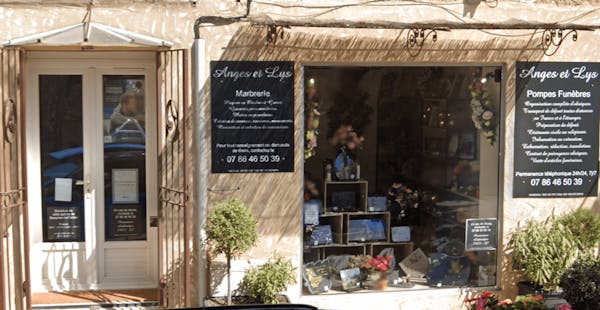 Photographie de la Pompes funèbres Marbrerie Anges et Lys de la ville de Beaumes-de-Venise