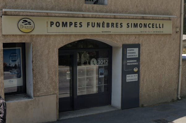 Photographie de la Pompes Funèbres et Marbrerie Simoncelli de l'Avignon