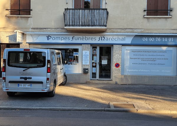 Photographie de la Pompes Funèbres Marechal de Cavaillon