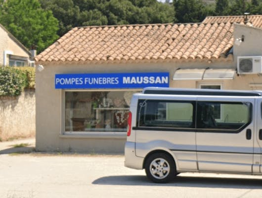 Photographie de la Pompes Funèbres Maussan de Cavaillon