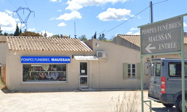 Photographie de la Pompes Funèbres Maussan de Cavaillon