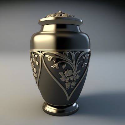 urne avec un design détaillé