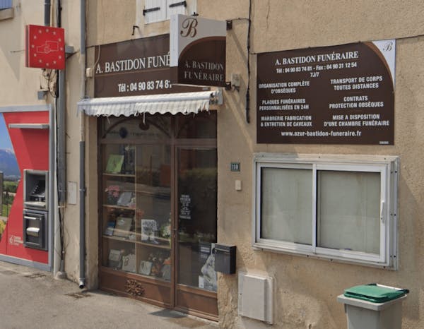 Photographie de la Pompes Funèbres Azur Bastidon Funéraire du Thor