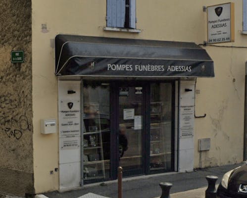 Photographie de la Pompes Funèbres Marbrerie Adéssias du Thor