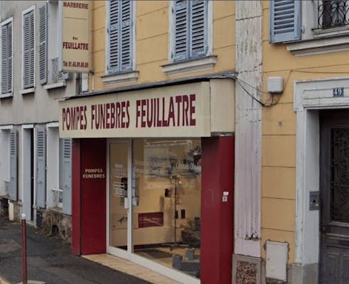 Photographie de Pompes Funèbres Marbrerie Feuillatre de Montfermeil