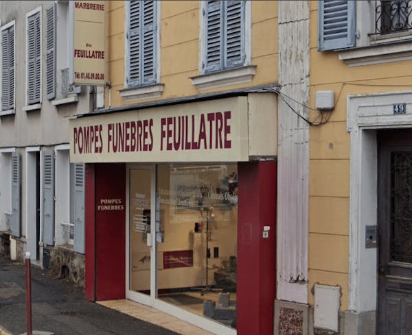 Photographie de Pompes Funèbres Marbrerie Feuillatre de Montfermeil
