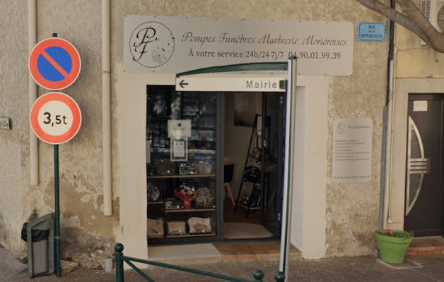Photographie de la Pompes Funèbres Morières Moriéroises de Morières-lès-Avignon