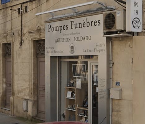 Photographie de la Pompes funèbres AGULHON - SOLDADO de Pertuis