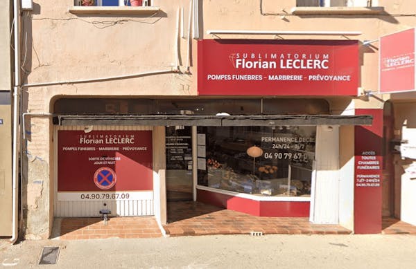 Photographie de la Pompes funèbres Sublimatorium FLorian Leclerc de Pertuis