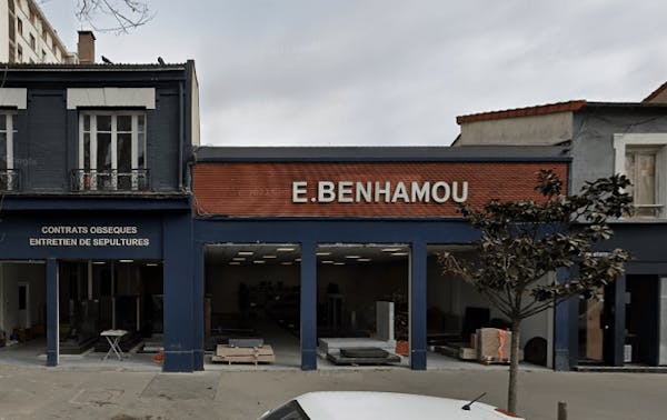 Photographie de Pompes Funèbres Marbrerie Benhamou de Pantin