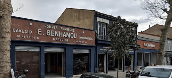 Photographie de Pompes Funèbres Marbrerie Benhamou de Pantin