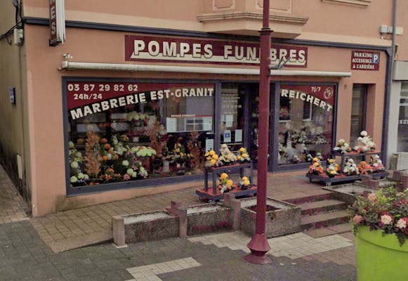 Photographie de la Pompes Funèbres Reichert de L'Hôpital