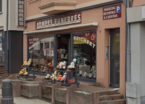 Photographie de la Pompes Funèbres Reichert de L'Hôpital