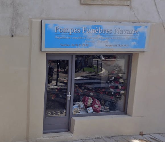 Photographie de la Pompes Funèbres Valréas Navarre de Valréas