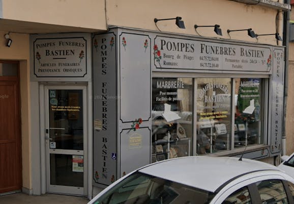 Photographie Pompes Funèbres Bastien de Bourg-de-Péage