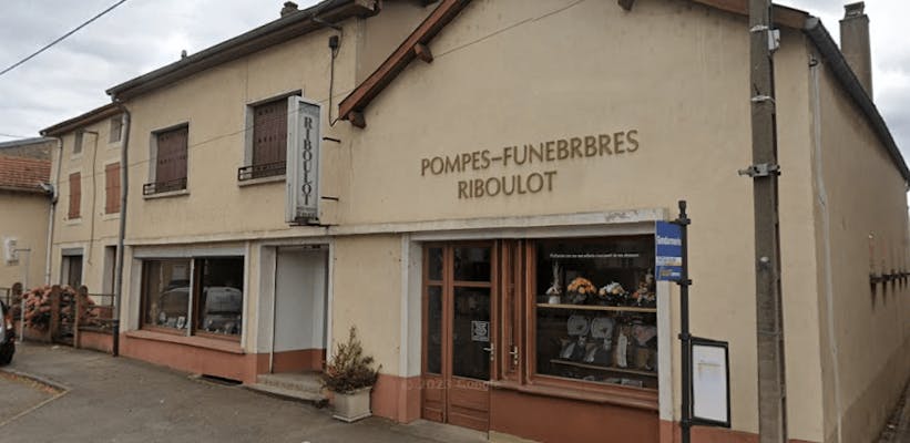 Photographie de la Pompes Funèbres Riboulot et Fils de Château-Salins