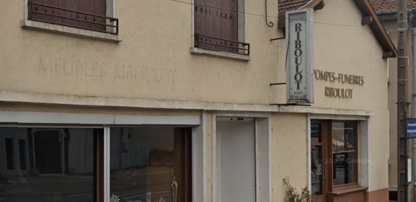 Photographie de la Pompes Funèbres Riboulot et Fils de Château-Salins