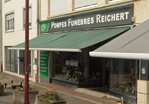 Photographie de la Pompes Funèbres Associées Reichert de Creutzwald