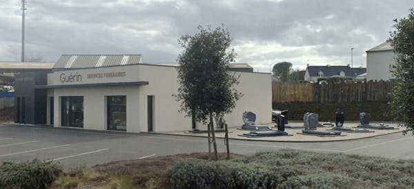Photographie de la Pompes Funèbres Guerin de Bréhal
