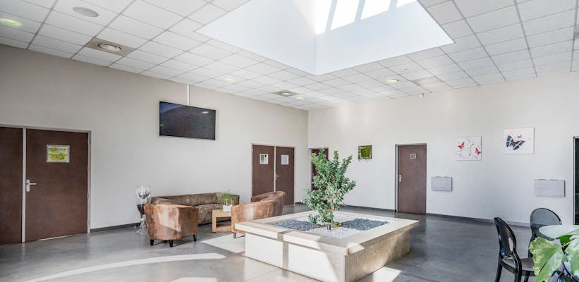 Photo de la salle d'attente du Vallon Valence