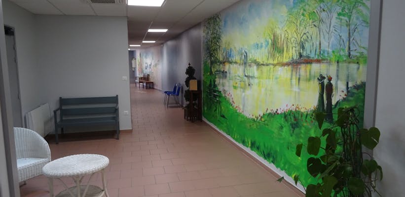Photographie de la salle d'attente de DELSIGNE