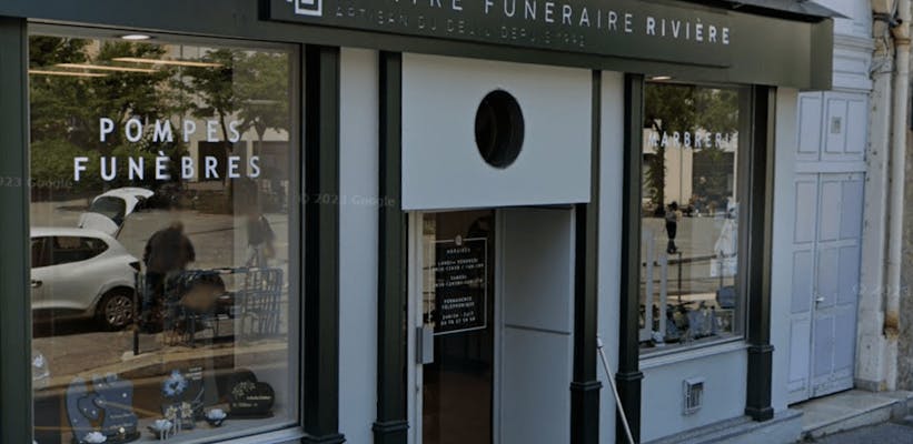 Photographie de la Pompes Funèbres Rivière - Lyon Croix-Rousse de Lyon