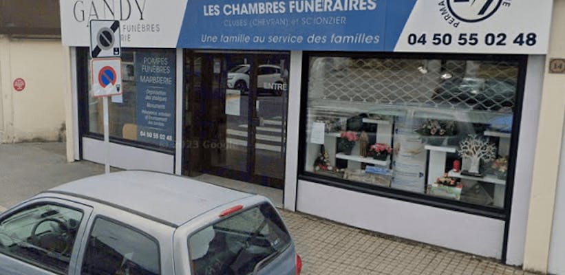 Photographie de la GANDY Pompes Funèbres Marbrerie de Cluses
